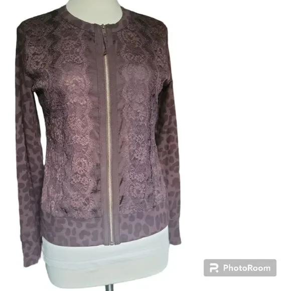 Evy's Tree 'The Olivia' Zip Up Animal Print Jacket - M - Picture 3 of 10